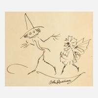 [Children's & Illustrated] [Rackham, Arthur] Barrie. J.M. Peter Pan in Kensington Gardens...