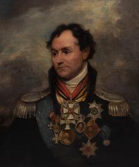 After Sir William Beechey, (British, 1753-1839), A Copy of General Matriel Ivanovitch Platoff