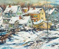 February Snow (Newark Neighborhood)