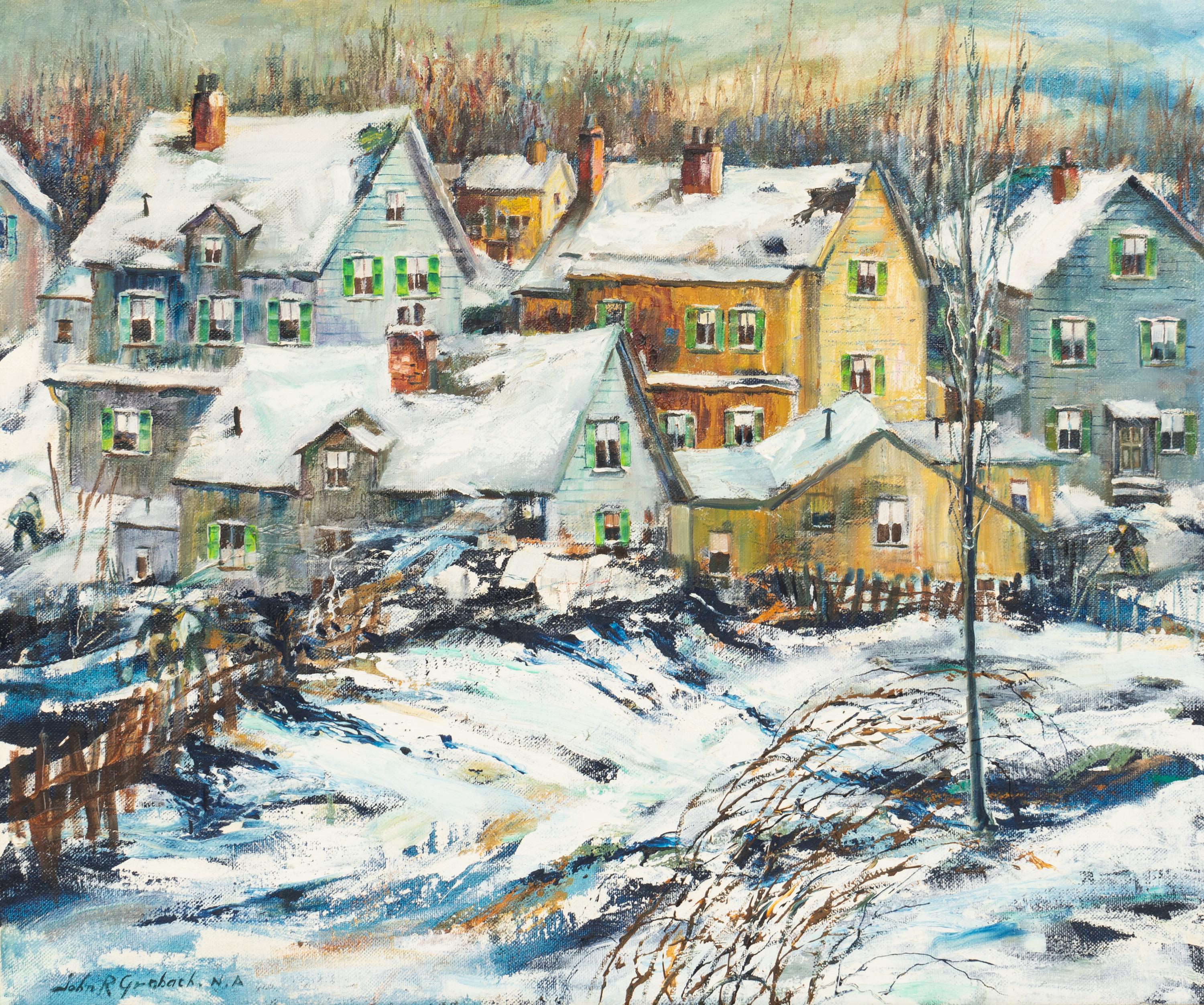 February Snow (Newark Neighborhood)