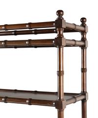 An American Walnut Etagere