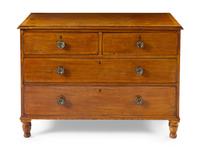 An English Mahogany Chest of Drawers