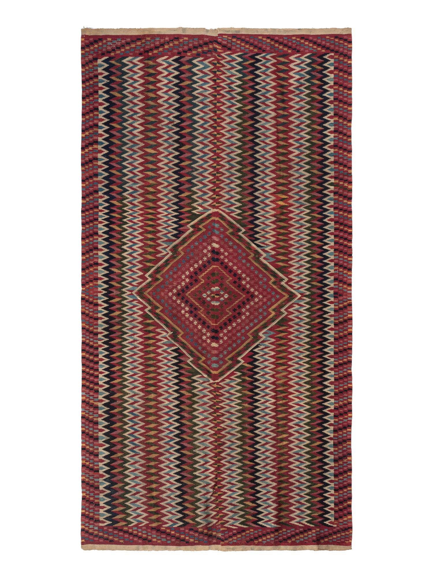 Mexican Late Classic Saltillo Serape