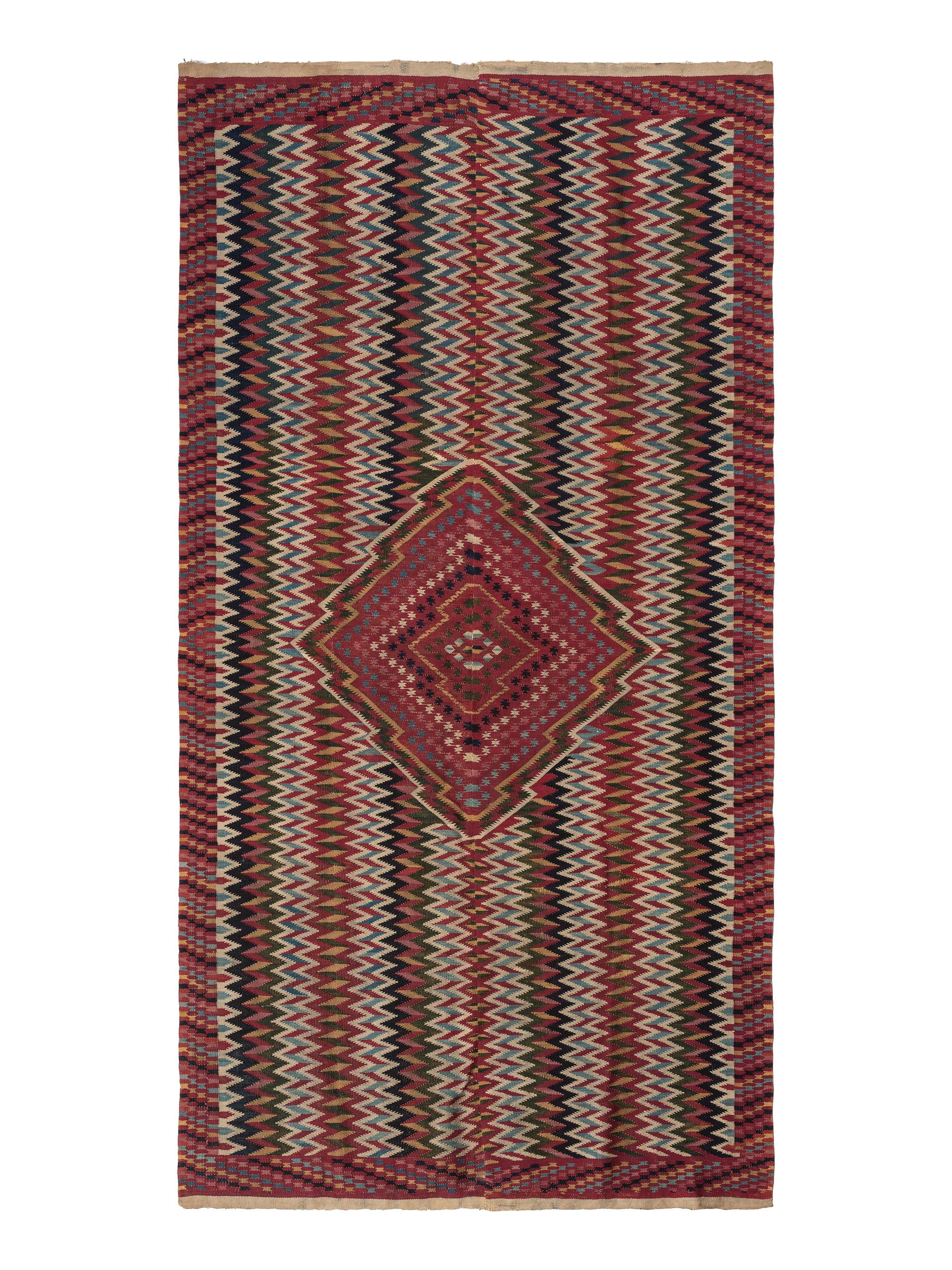 Mexican Late Classic Saltillo Serape