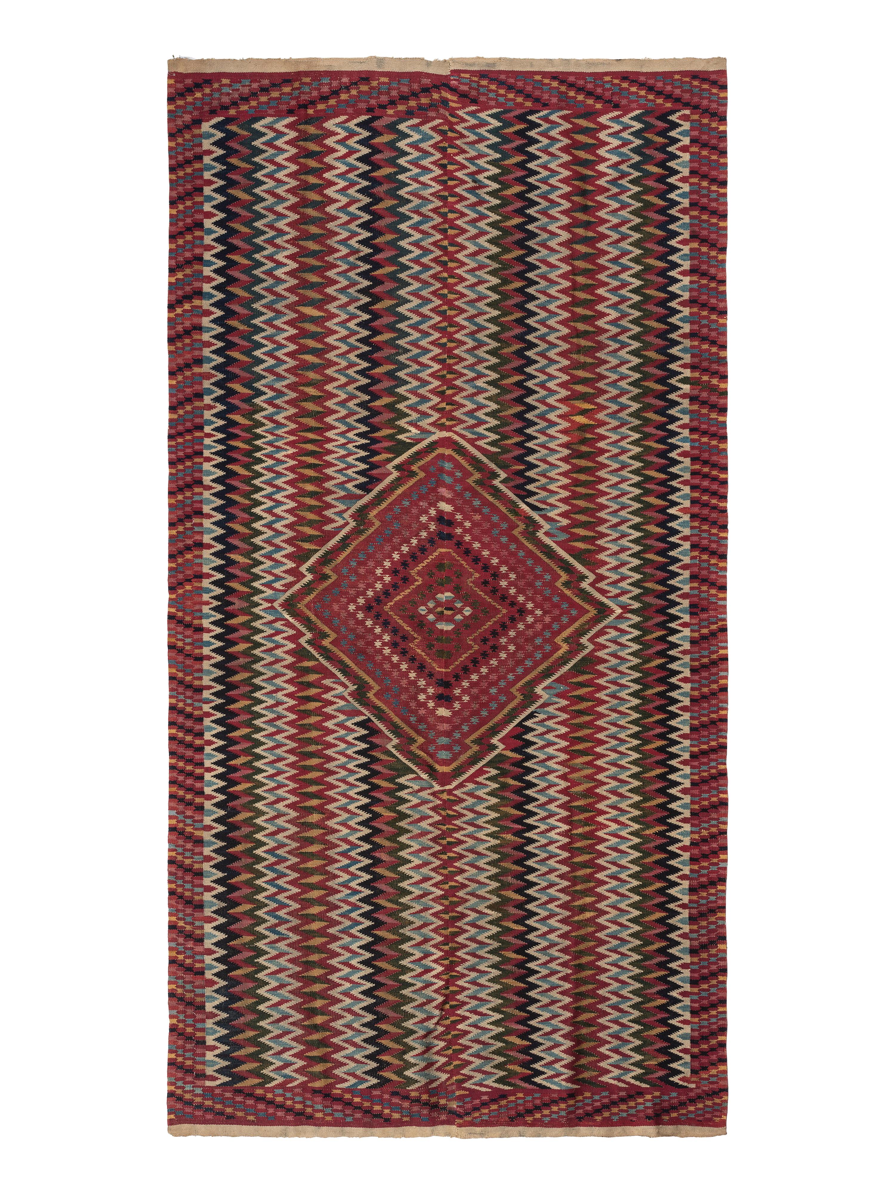 Mexican Late Classic Saltillo Serape