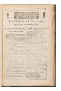 [SHAKESPEARE, William (1564-1616), spurious attribution]. A Yorkshire Tragedy... [and] The Tragedy of Locrine, the eldest Son of King Brutus [extracted from: THE THIRD FOLIO. London, Philip Chetwynde, 1664].