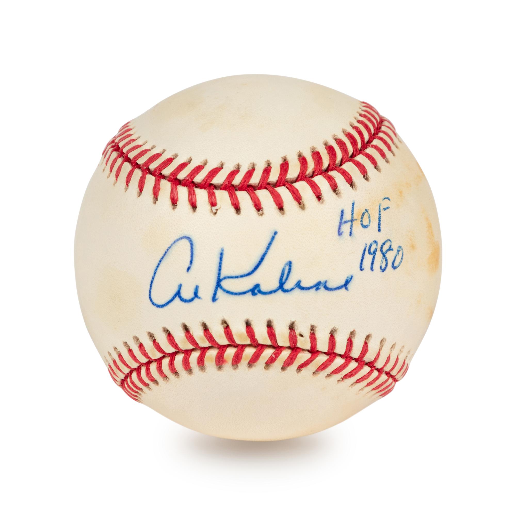 A Group of Nine 3,000 Career Hit Signed Autograph Baseballs (Beckett Authentication Services BAS Certified),