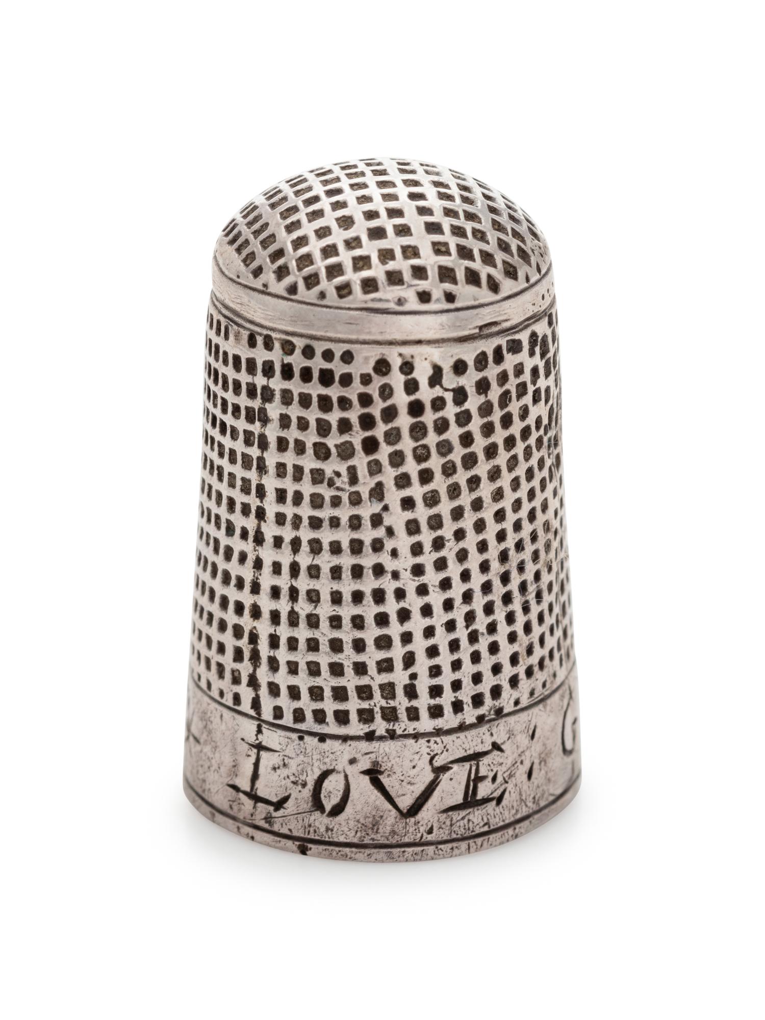 A James I Silver Thimble