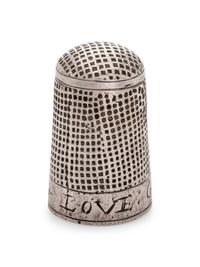 A James I Silver Thimble