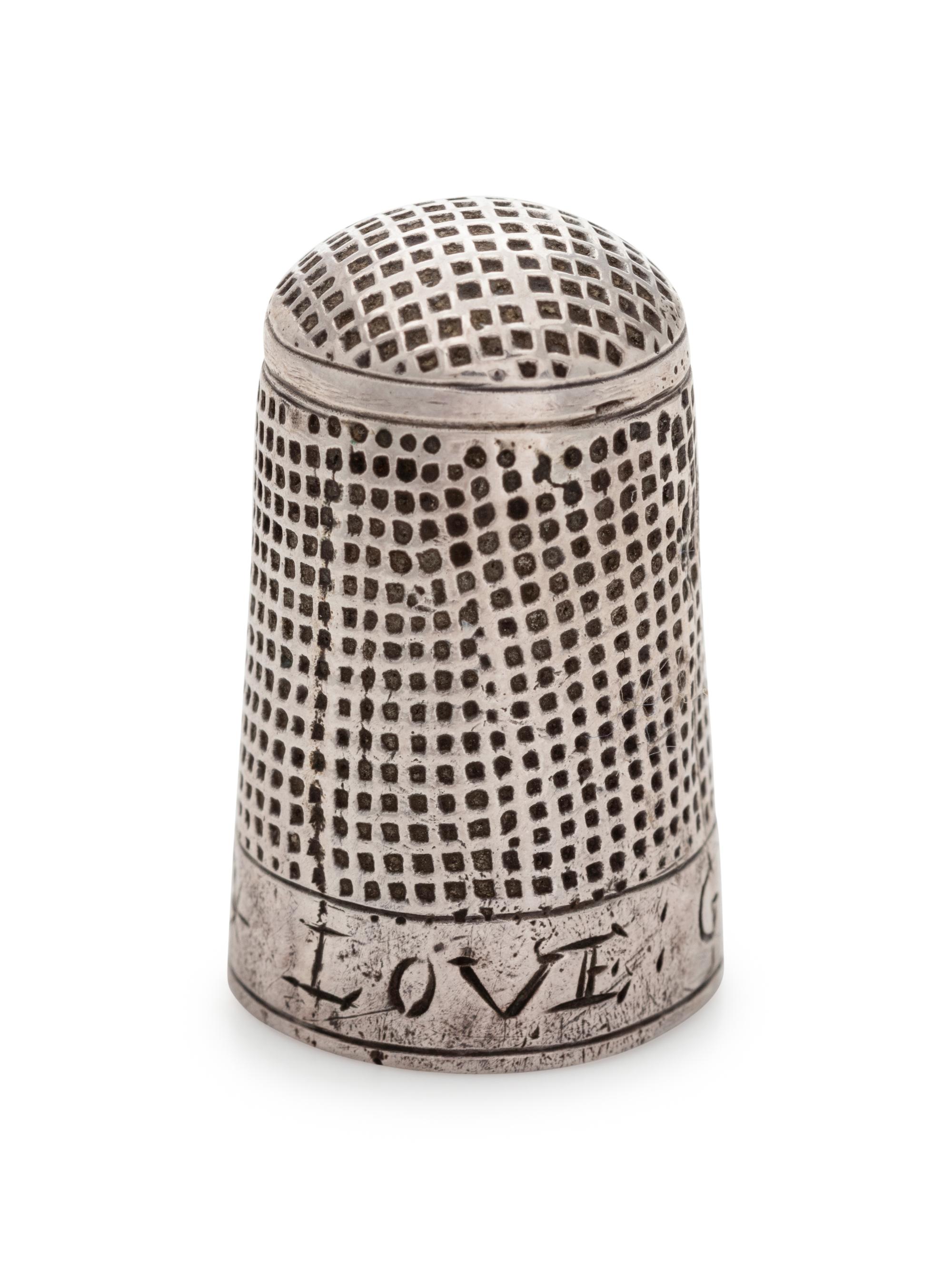 A James I Silver Thimble
