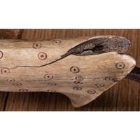 Northern Plains Elk Antler Quirt