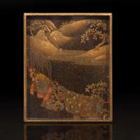 A group of five Japanese lacquer objects 日本漆器五件 Meiji to Taisho period ?????