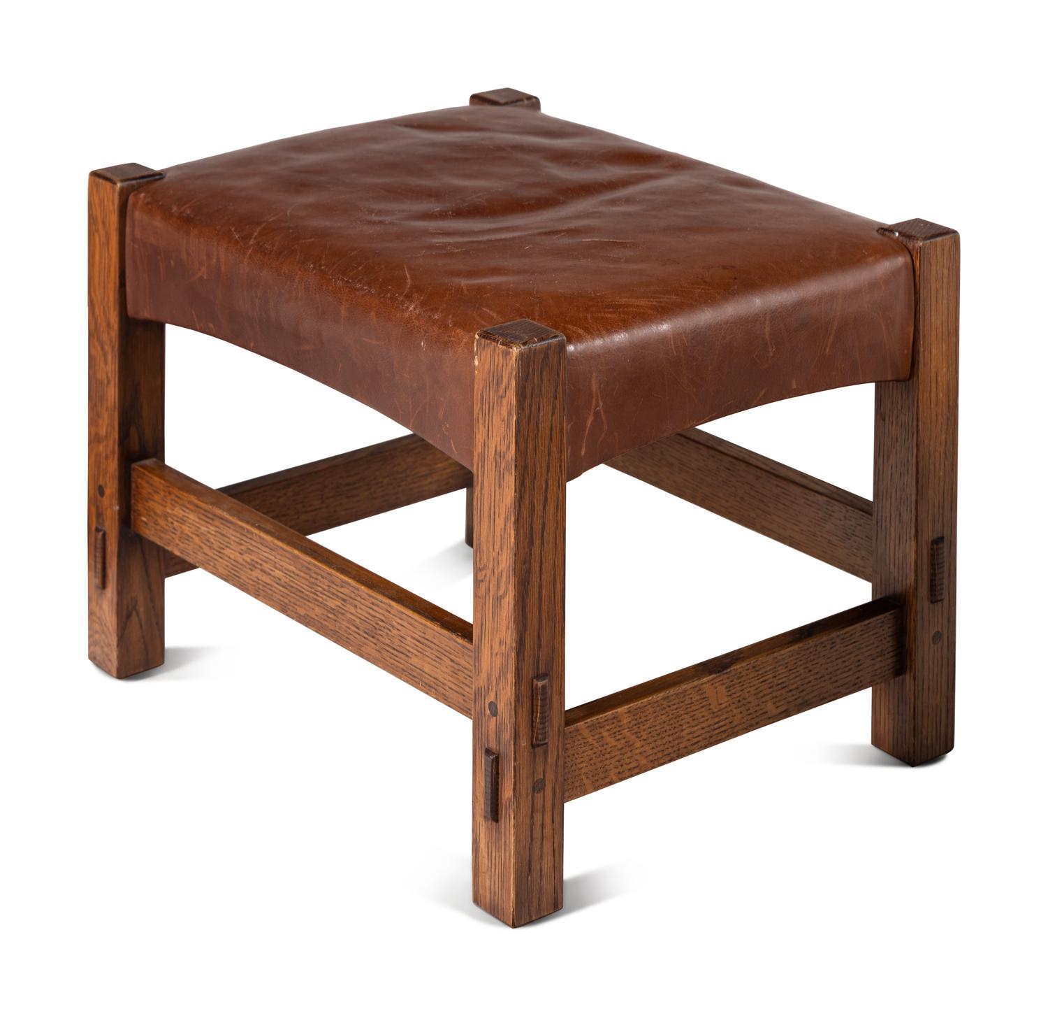 Group of Craftsman Ottomans