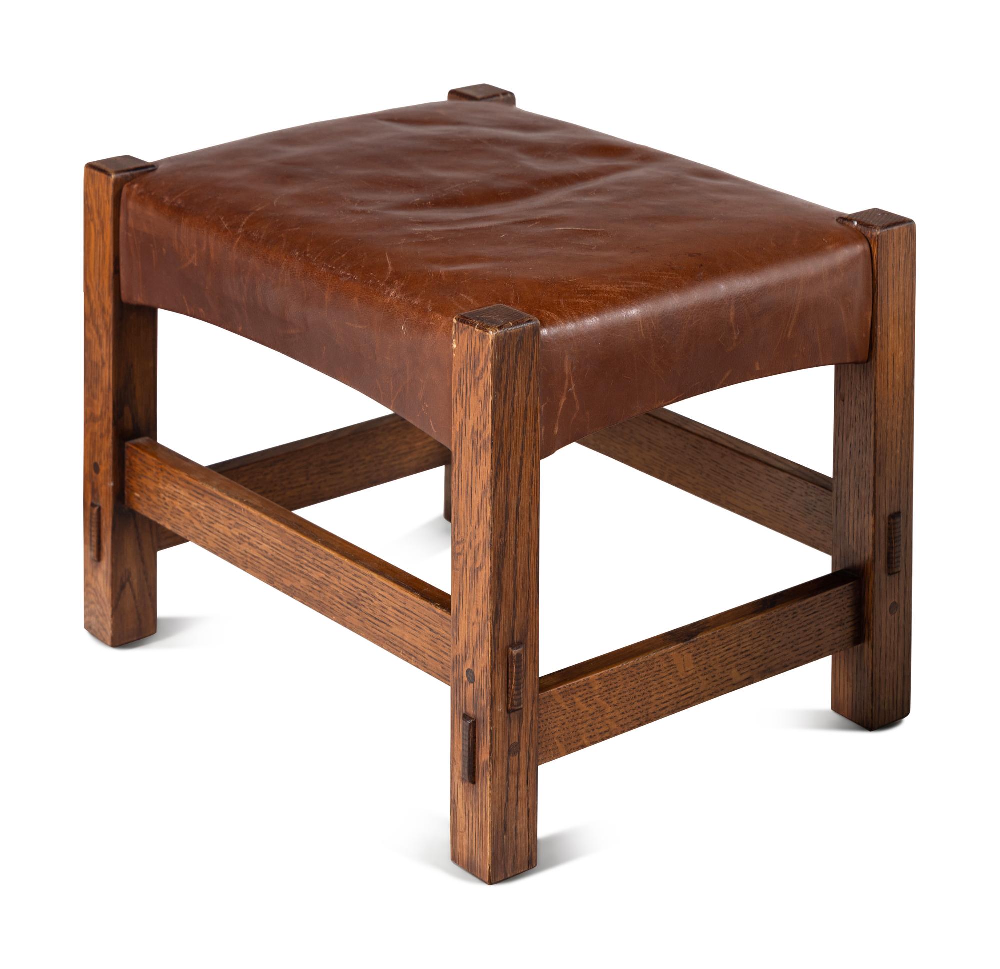 Group of Craftsman Ottomans