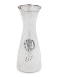 Four Italian Silver Carafes