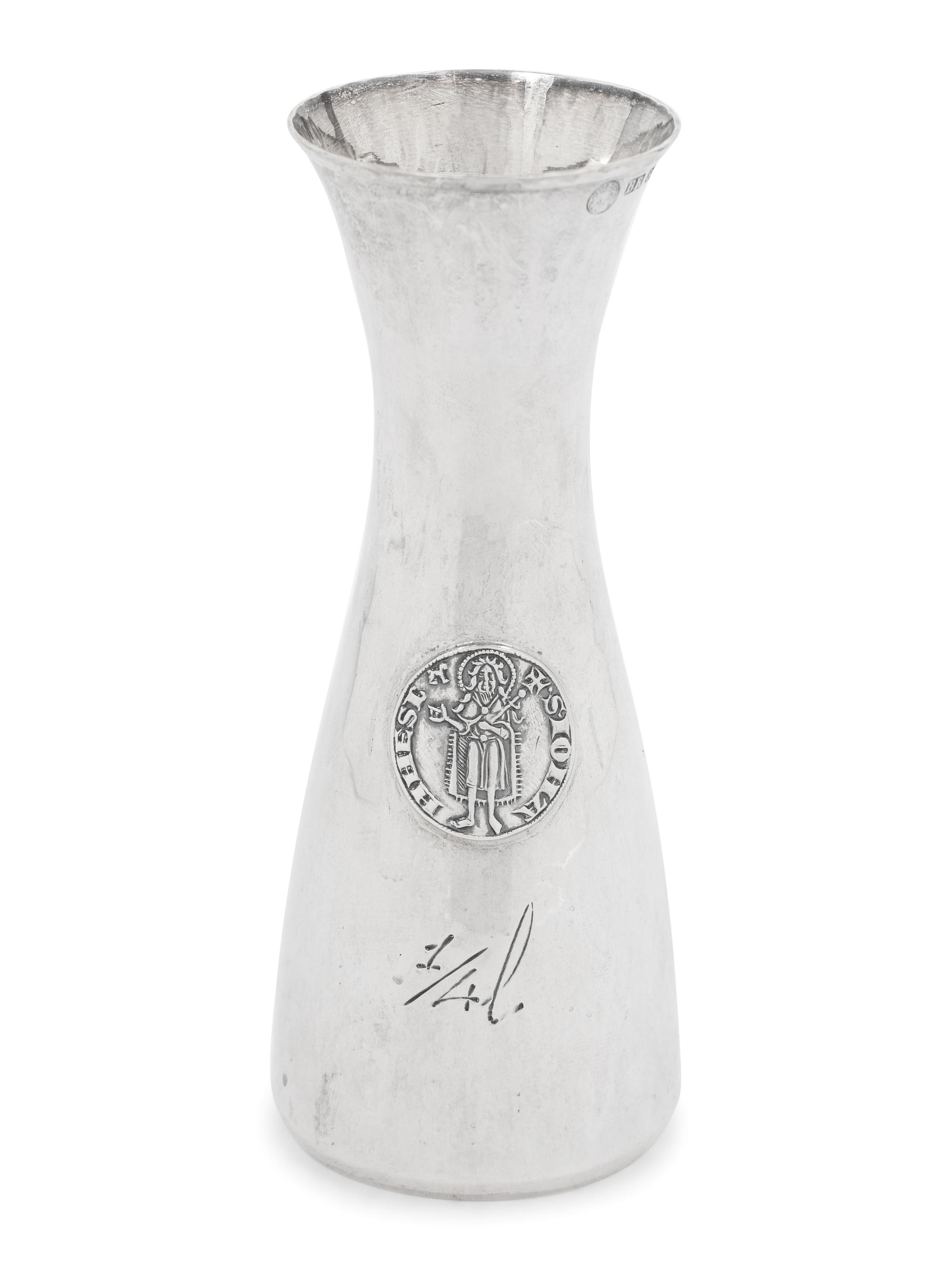 Four Italian Silver Carafes