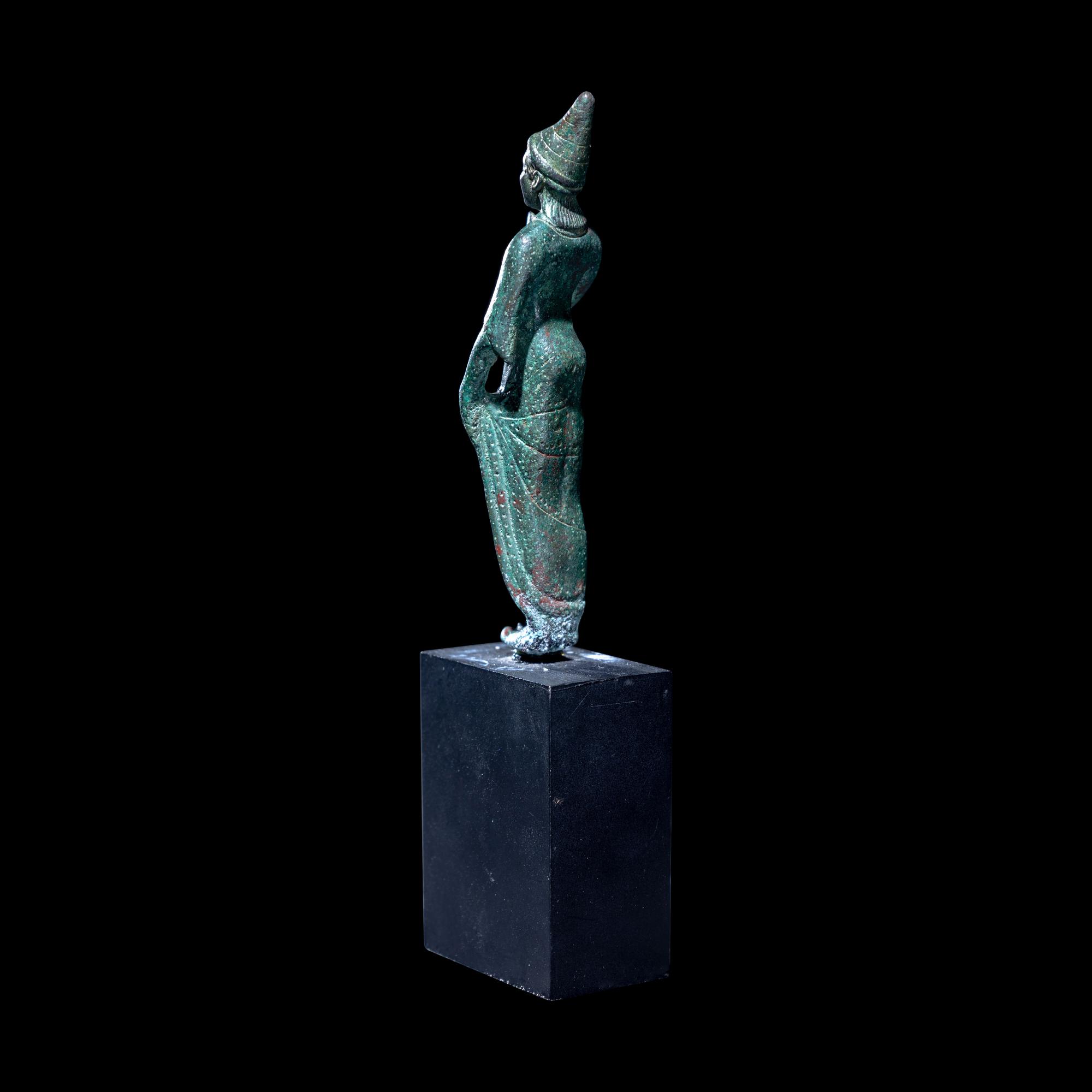 An Etruscan Bronze Kore