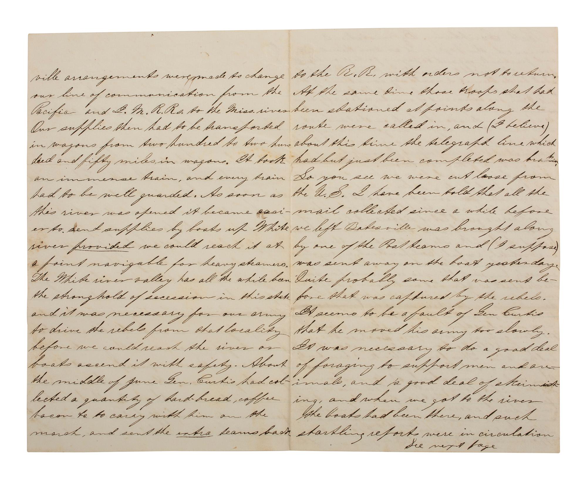 [CIVIL WAR]. Corporal Samuel McKinney Stafford (1837-1922), 16th Ohio Battery, archive including war-date diary and letters.