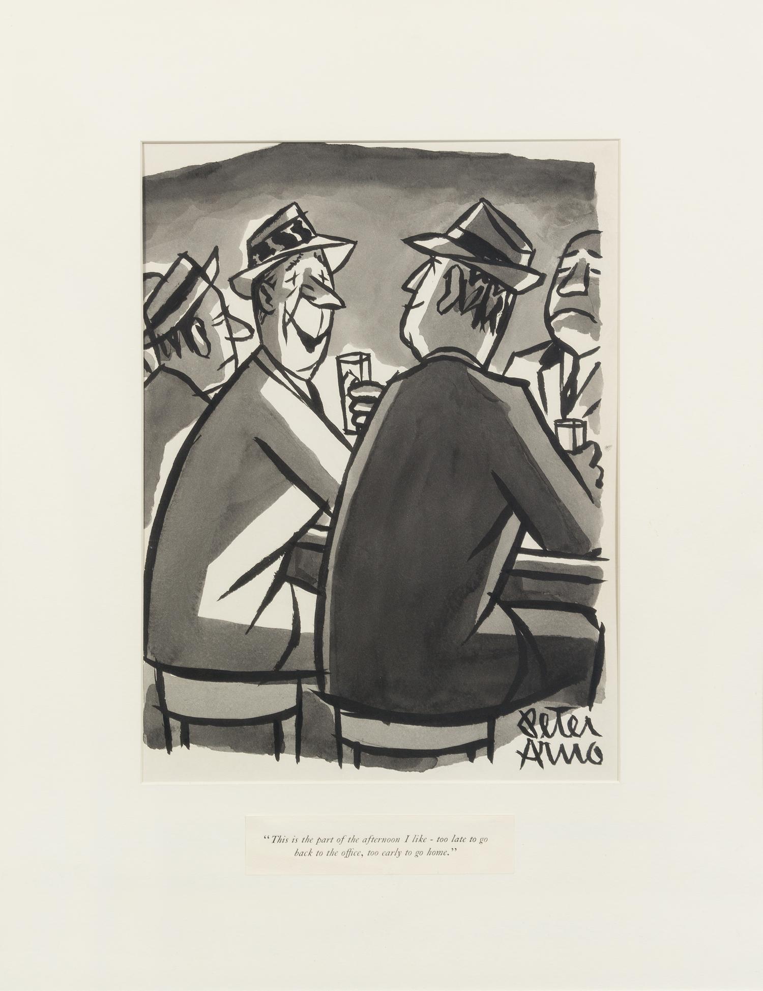 Peter Arno, (American, 1904-1968), This is the Part of the Afternoon I Like- Too Late to Go Back to the Office, Too Early to Go Home.
