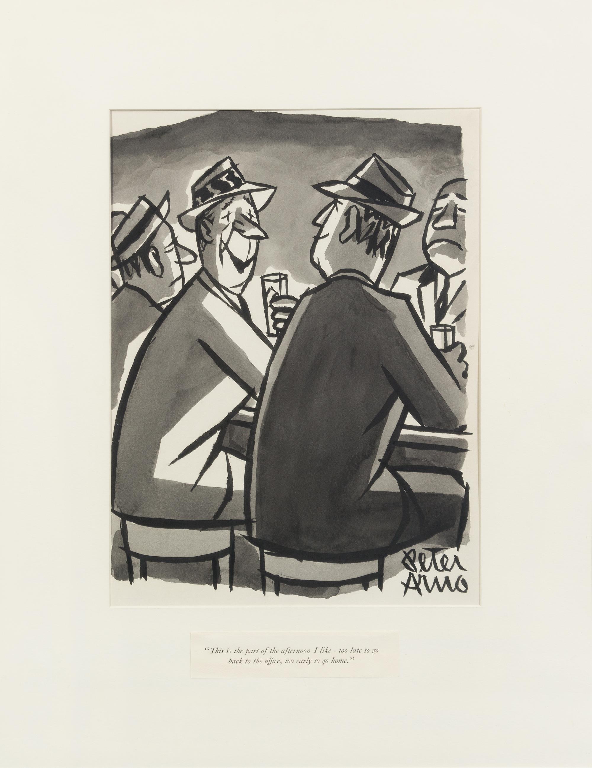 Peter Arno, (American, 1904-1968), This is the Part of the Afternoon I Like- Too Late to Go Back to the Office, Too Early to Go Home.