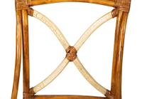A Bamboo Desk and Matching Chair — 20th Century