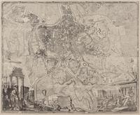 [MAPS & ATLASES]. NOLLI, Giovanni Battista (c.1692-1756). [ Nuova Pianta di Roma . Rome: 1748], but 20th Century. Wall map of Rome, on 24 joined sheets mounted on linen.