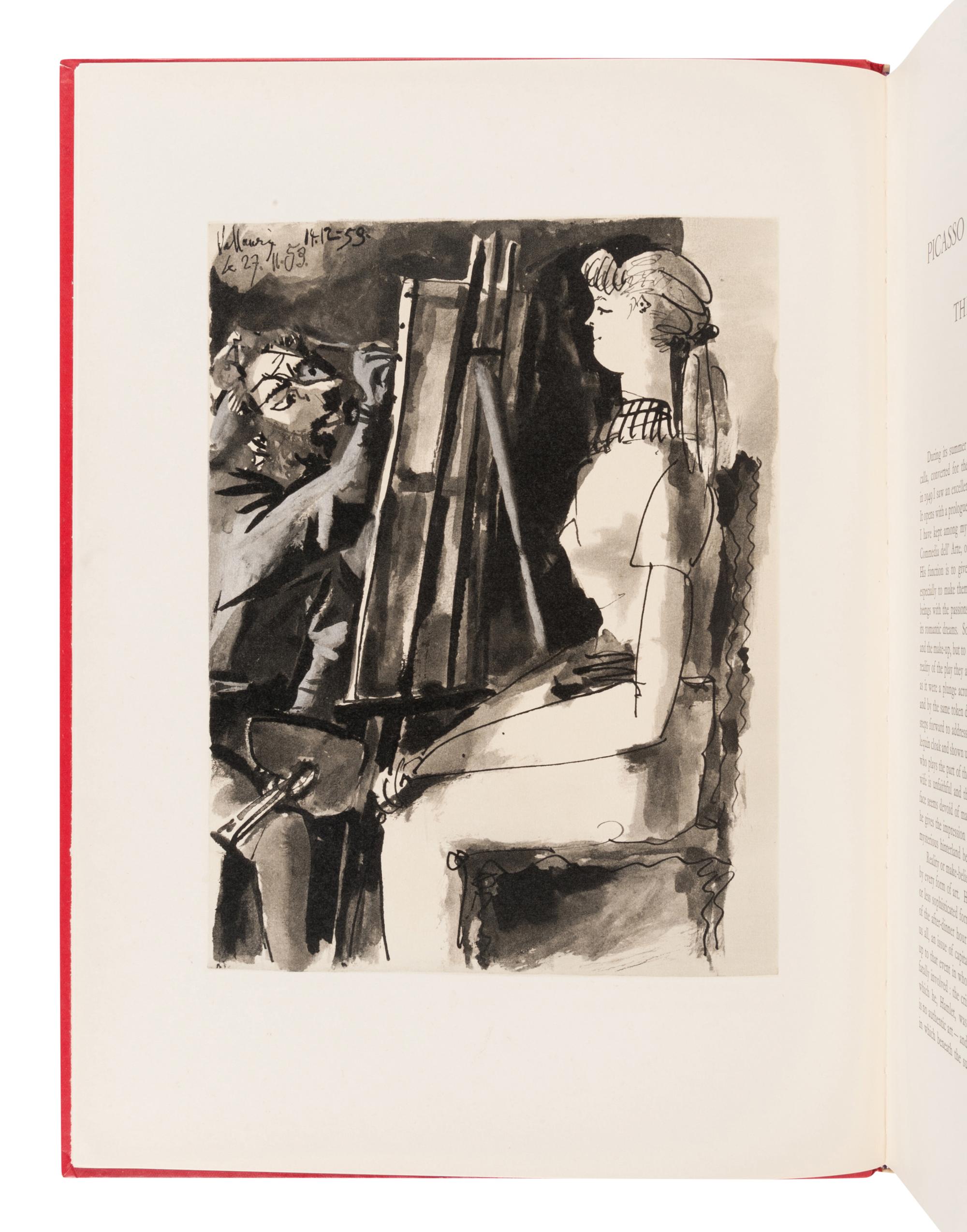 PICASSO, Pablo (1881-1973). A Suite of 180 Drawings by Picasso November 28, 1953 - February 3, 1954. New York: Harcourt, Brace and Company, 1954.