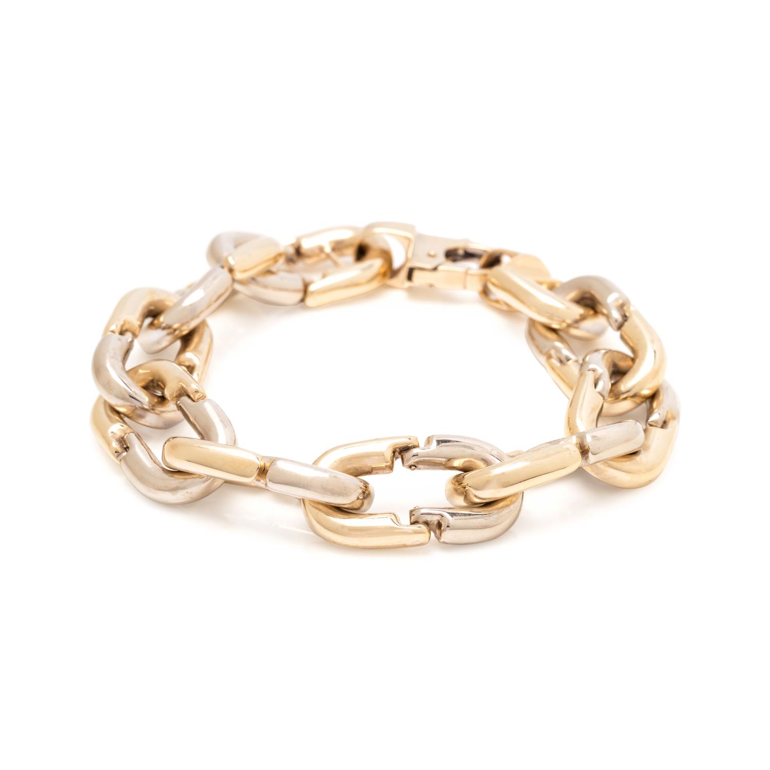 BICOLOR GOLD BRACELET