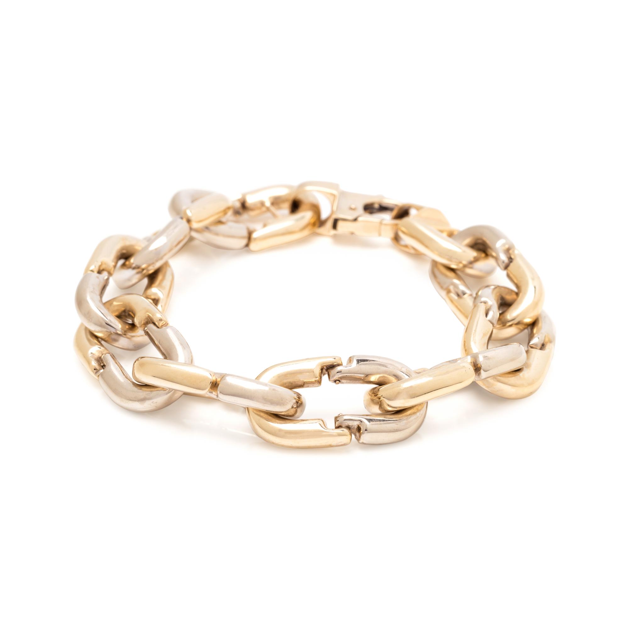 BICOLOR GOLD BRACELET