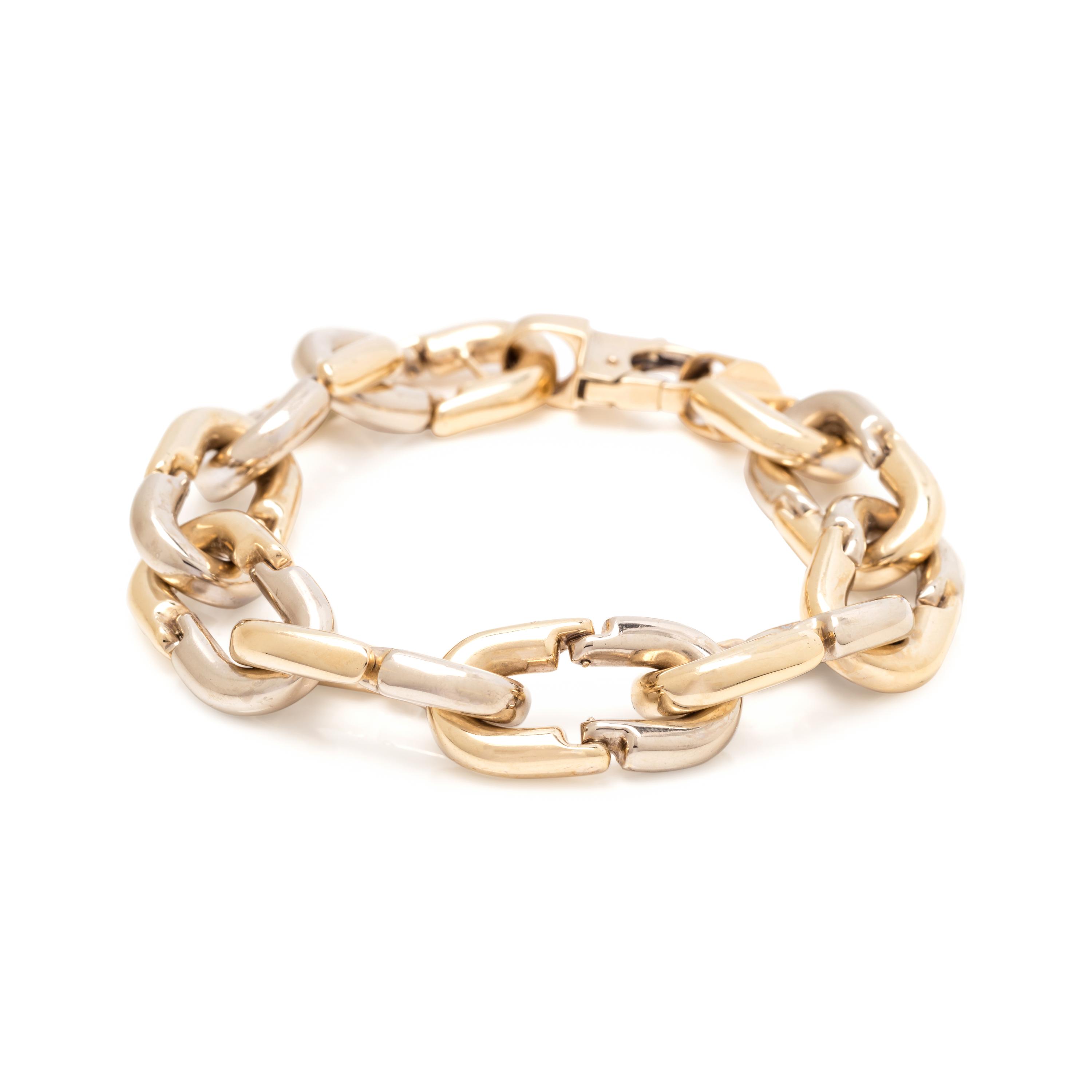BICOLOR GOLD BRACELET
