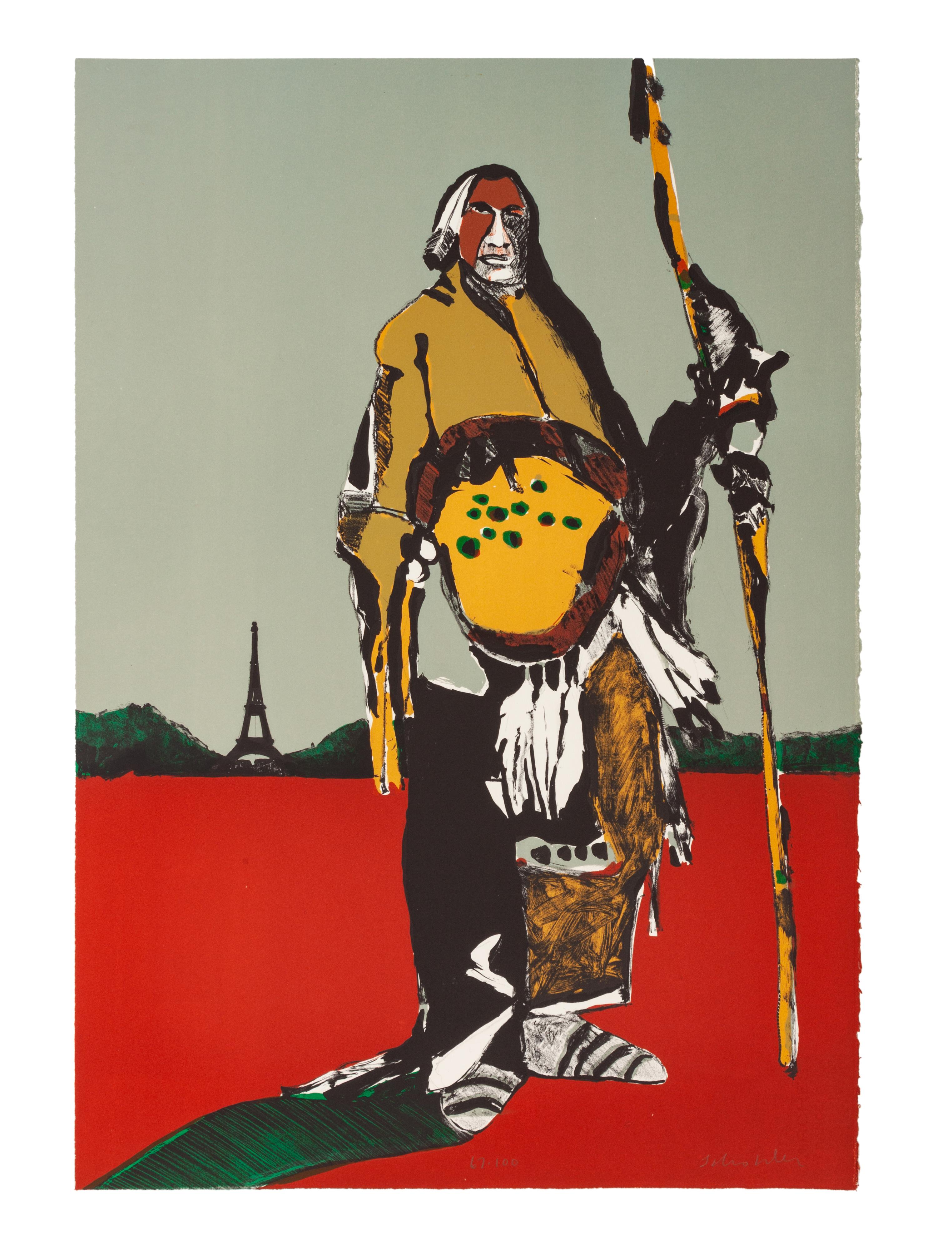 Lot is located and will ship from Denver, Colorado. Indian in Paris edition 67/100, 1976