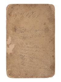[LATE INDIAN WARS]. Cabinet card of Isaac Brown, likely 24th US Infantry, taken while at Fort Logan, February 1899.
