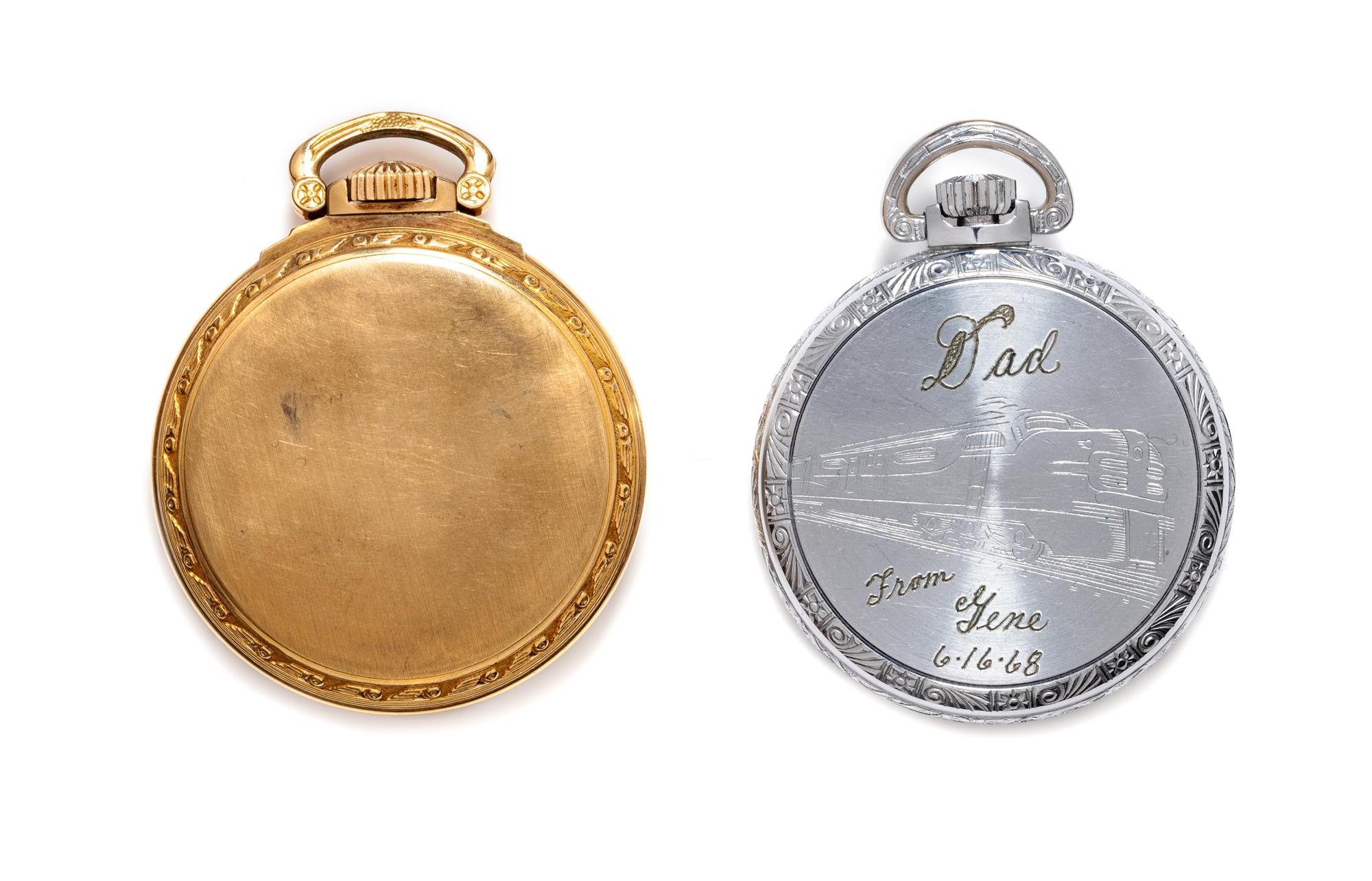 A Collection of Open Face Pocket Watches,