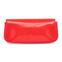 LOUIS VUITTON, PATENT RED SOBO CLUTCH