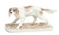 A Nymphenburg Porcelain Figure Width 11 inches. — 20TH CENTURY