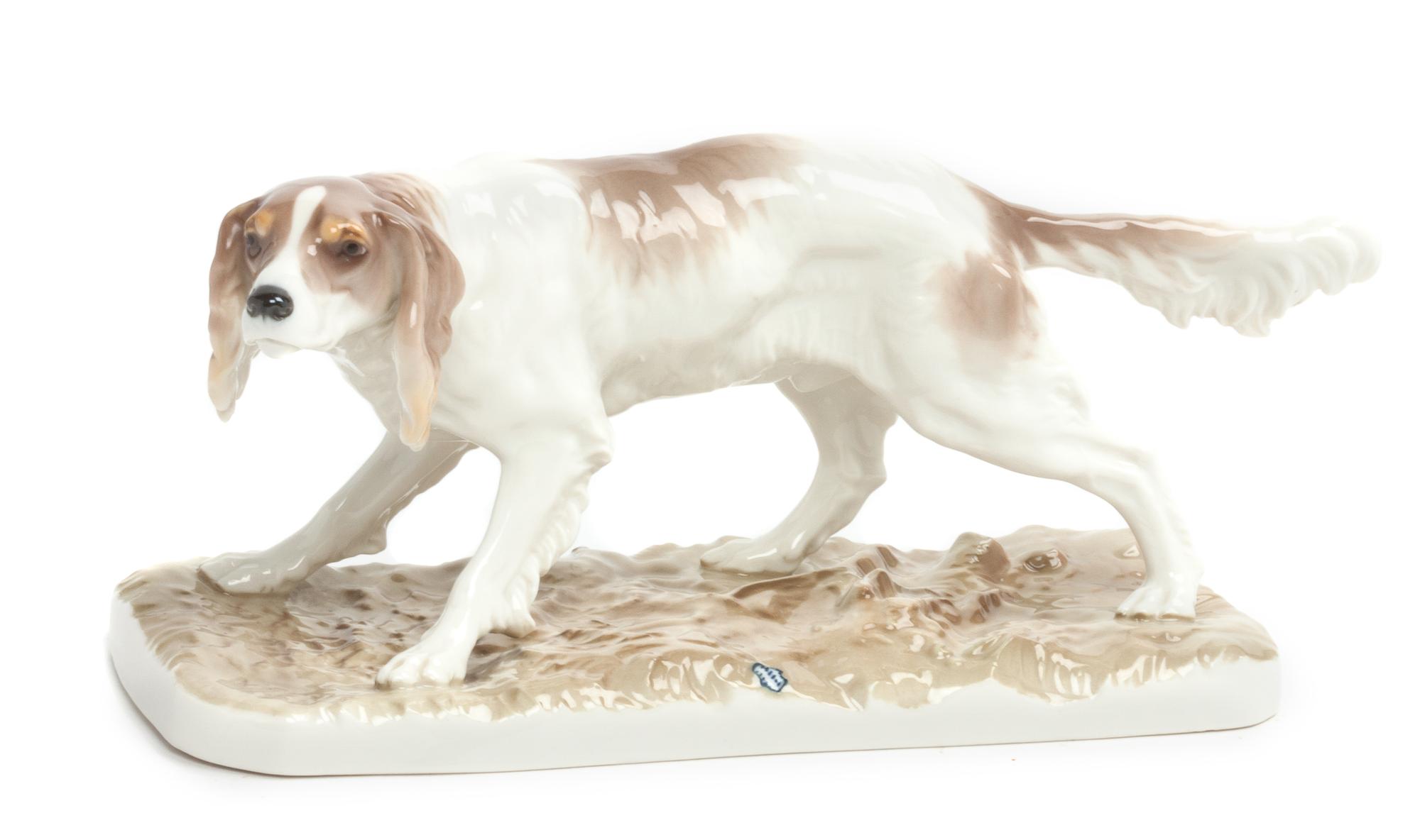 A Nymphenburg Porcelain Figure Width 11 inches. — 20TH CENTURY