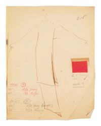 A Large Group of Norell Fashion Sketches