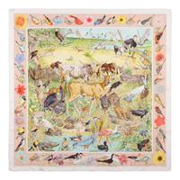 Hermès 90cm Silk Scarf, Kermit Oliver