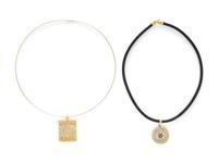 COLLECTION OF PENDANT NECKLACES