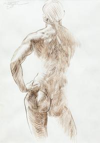 Various Artists Group of Three Figural Studies: