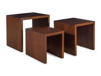 A Set of "Waterfall" Nesting Tables
