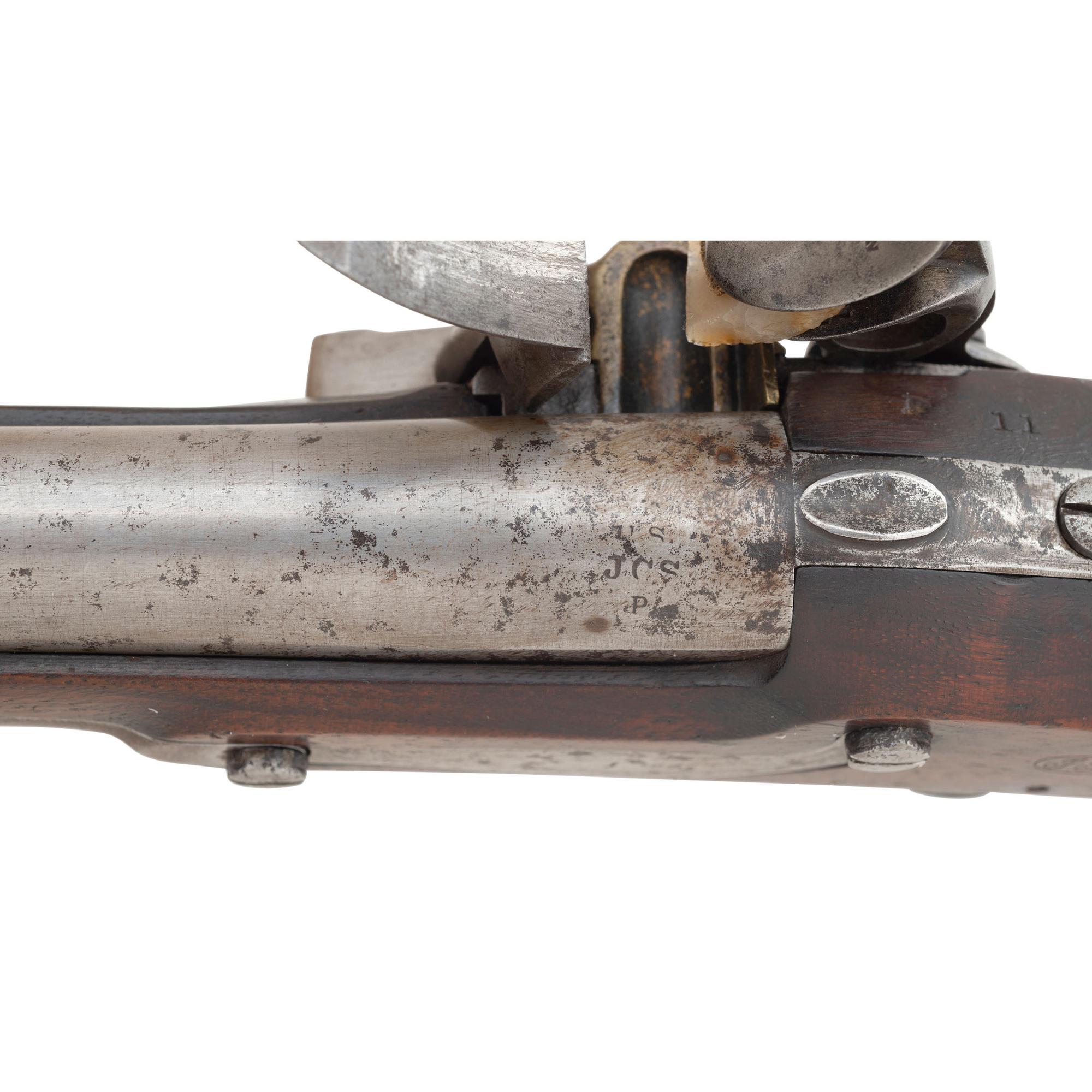 US Model 1836 Flintlock Pistol by Waters
