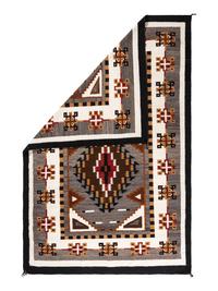 Navajo Two Grey Hills Roomsize Weaving / Rug