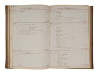 [US SUPREME COURT]. Blatchford family archive including documents, ledgers, photographs, and a silk menu signed by President Chester A. ARTHUR (1829-1886) and Supreme Court Justice Samuel Blatchford (1820-1893).