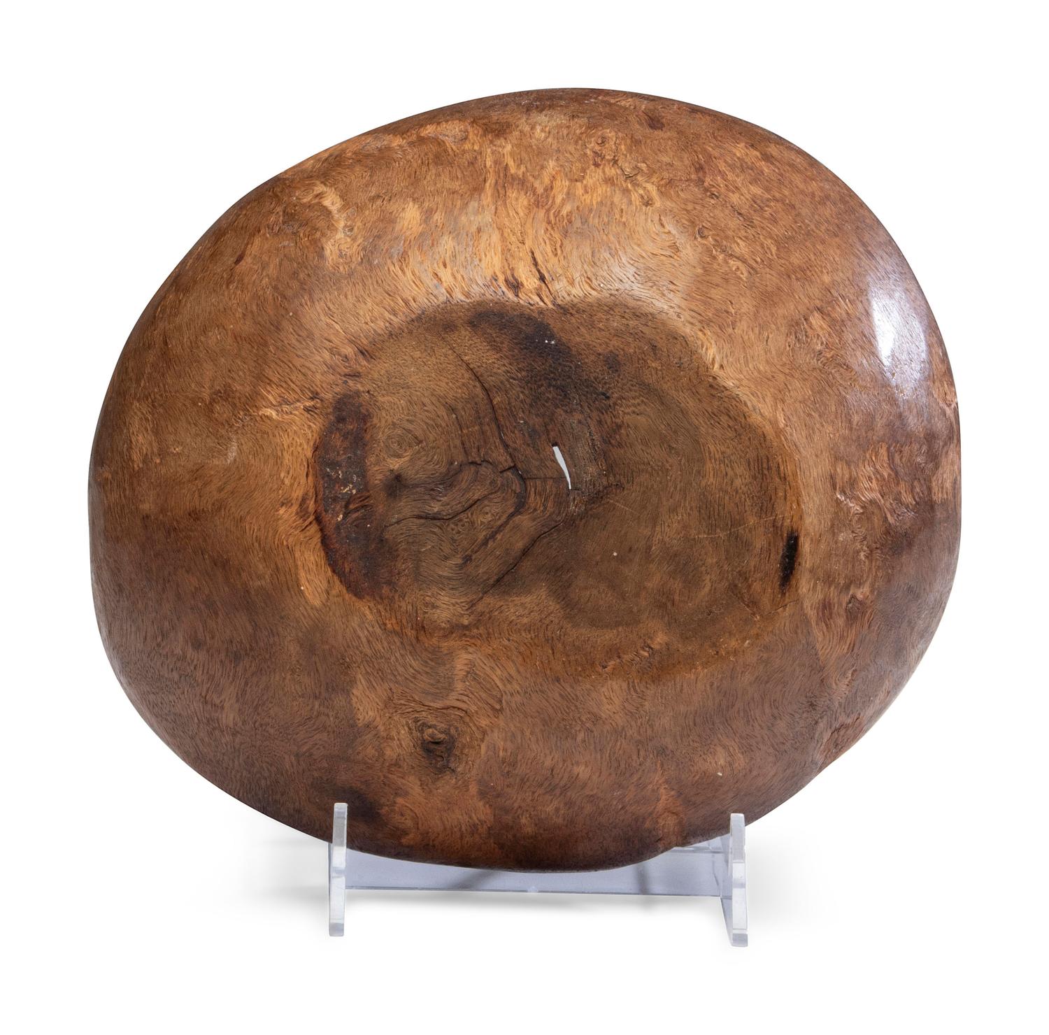 An Elm Burlwood Bowl