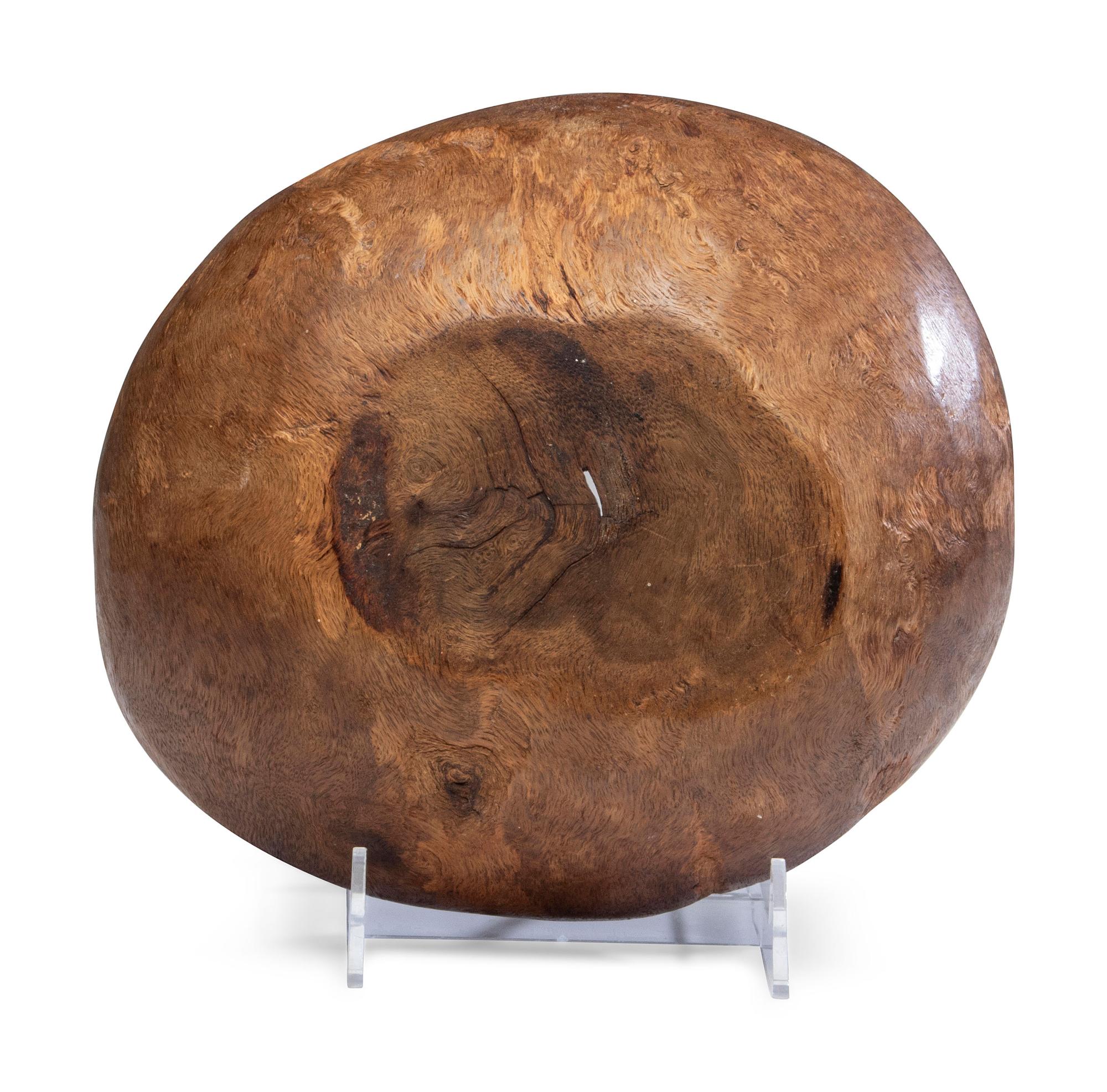 An Elm Burlwood Bowl