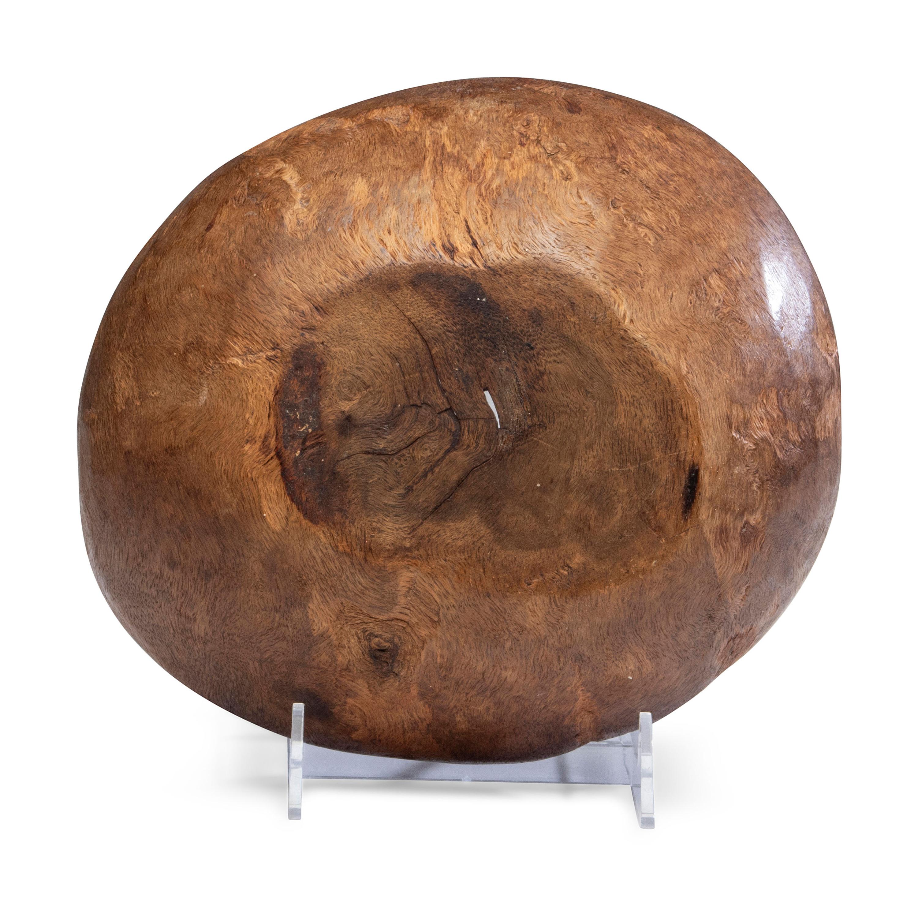 An Elm Burlwood Bowl