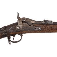Cut Down US Model 1879 Springfield Trapdoor Rifle