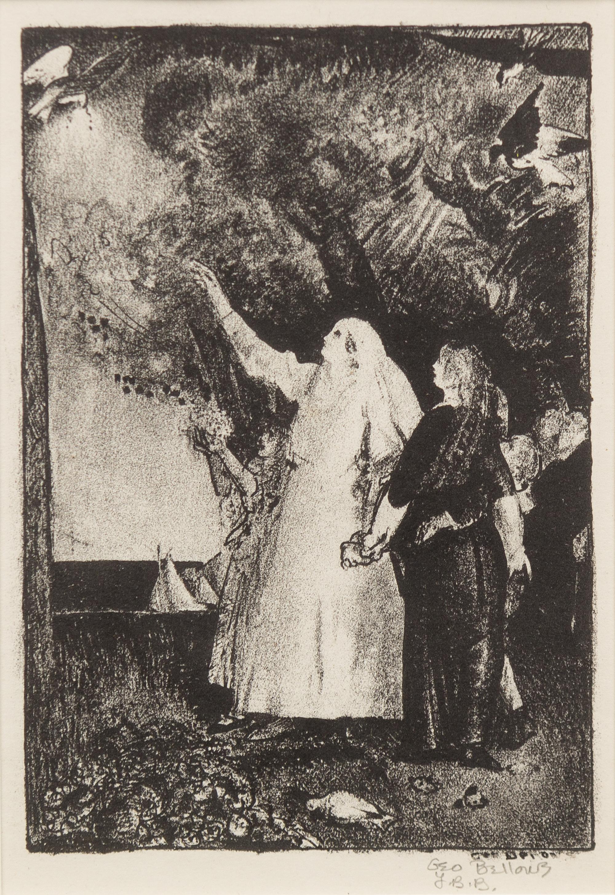 George Wesley Bellows, (American, 1882-1925), Hail to Peace, Christmas, 1918