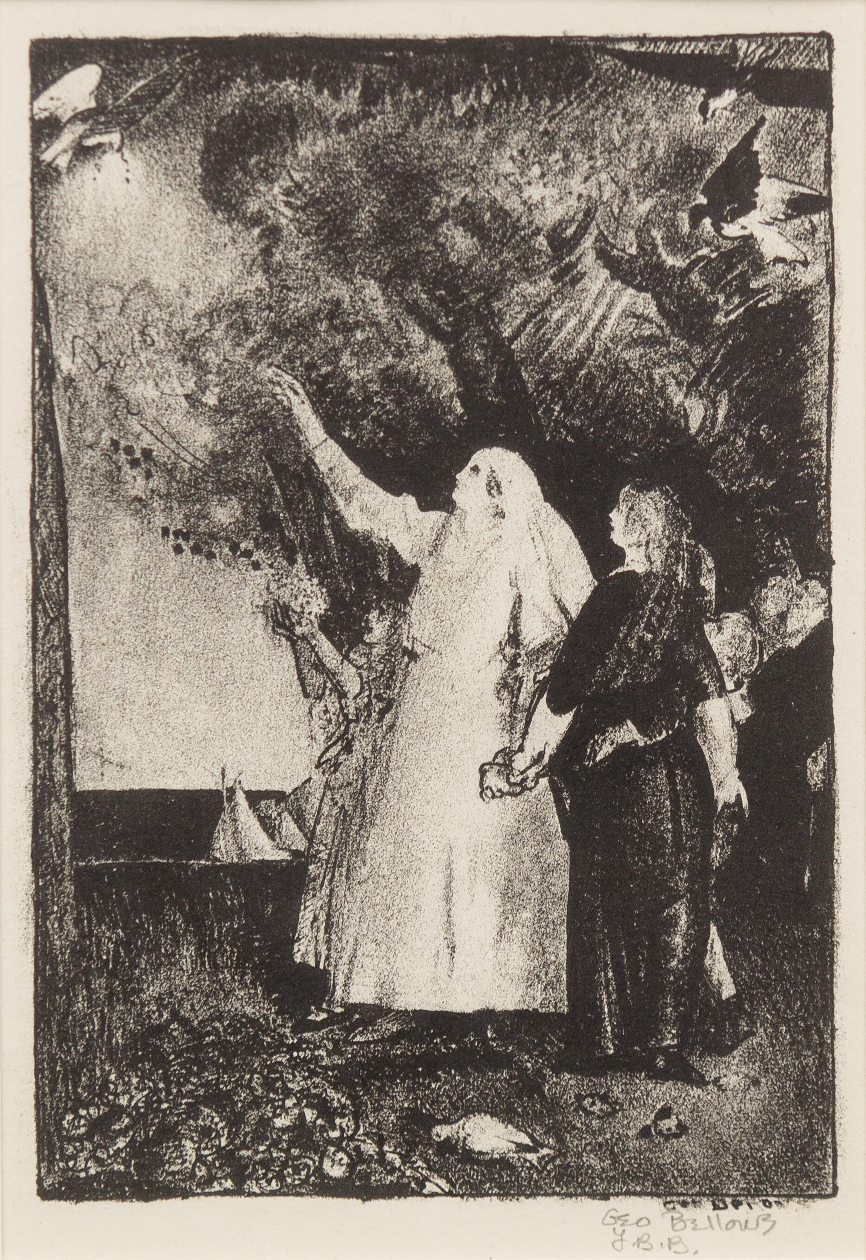 George Wesley Bellows, (American, 1882-1925), Hail to Peace, Christmas, 1918